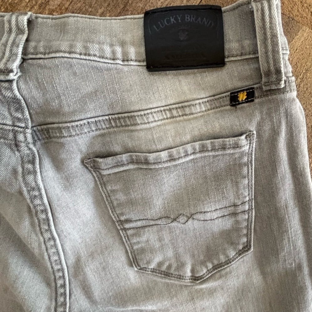 Lucky Brand Brooke Capri Grey Jeans Women's Sizs 6/28 - Picture 9 of 11